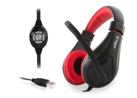 Rampage SN-RU2 Siyah/kırmızı Oyuncu Usb Mikrofonlu Kulaklık - 1